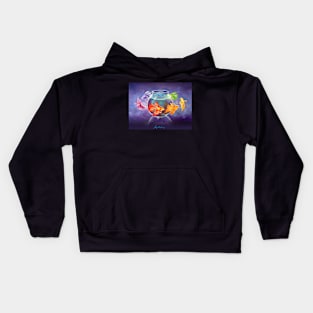 Goldfish Rainbow Kids Hoodie